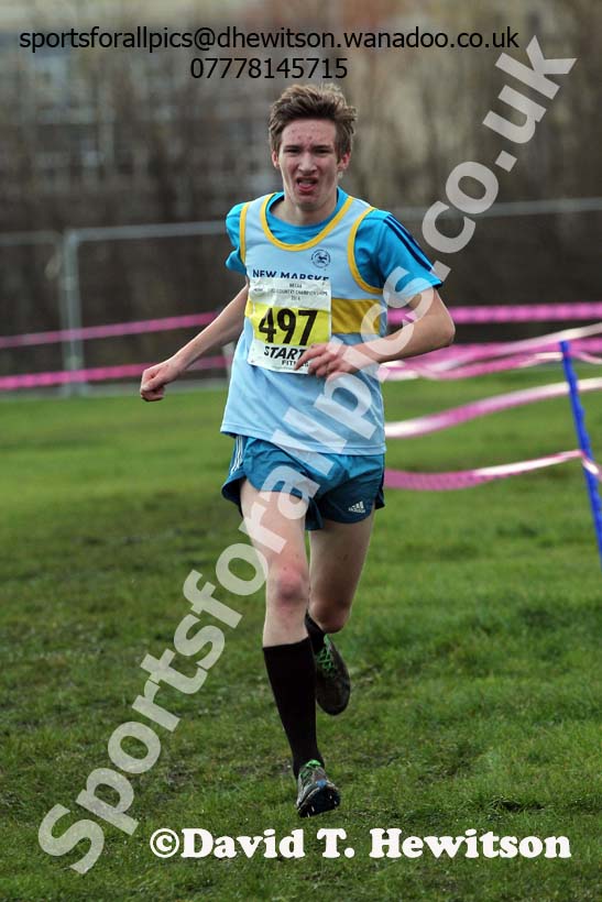 Mens under-17s North Eastern Cross Country Chanpionships. Photo: David T. Hewitson/Sports for All Pics